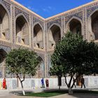 In der Medrese Ulughbek...