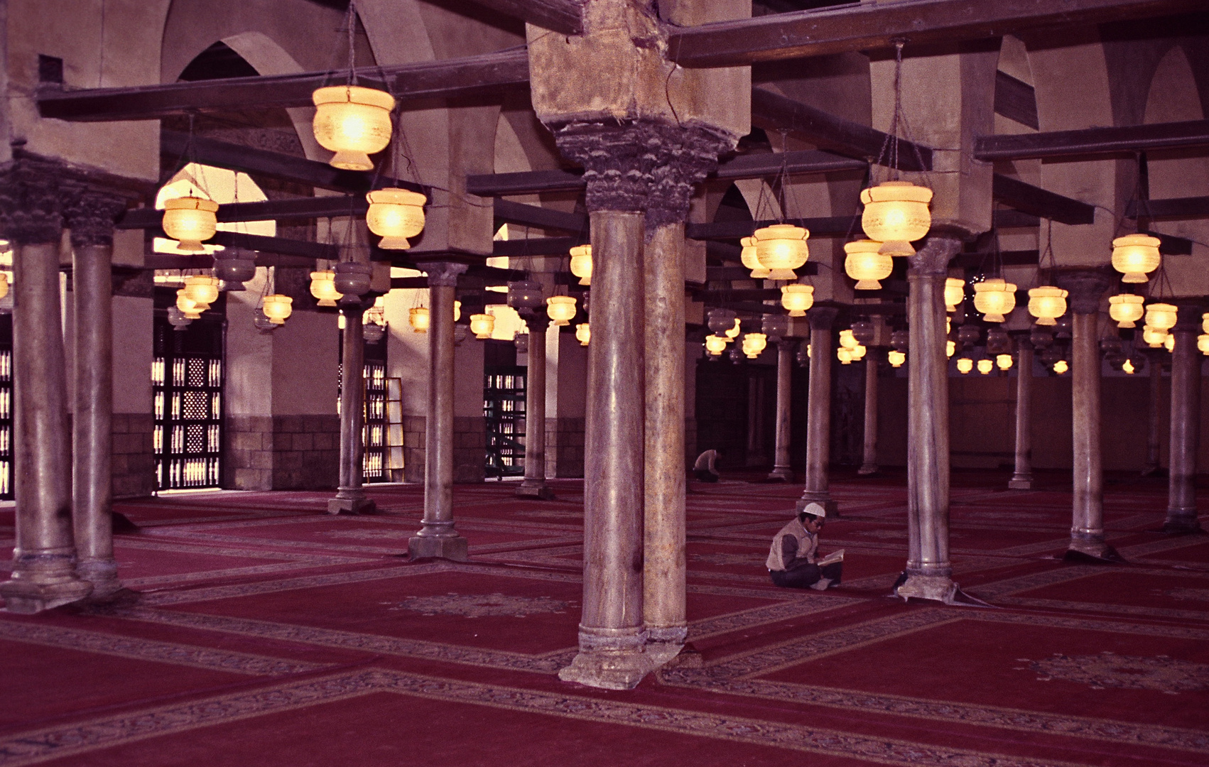 in der Moschee 