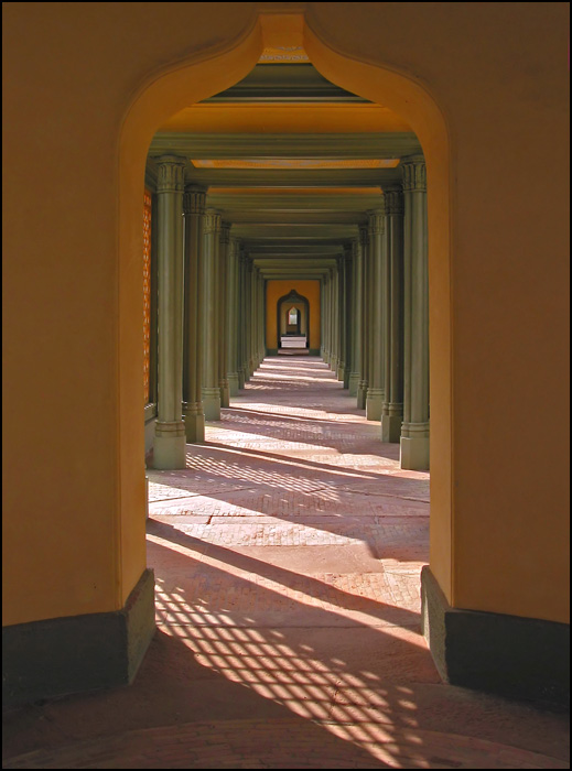 In der Moschee...