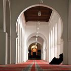 In der Moschee in Fes