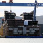 in der MV Werft wird