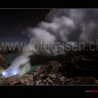 In der Nacht auf dem Vulkan Ijen