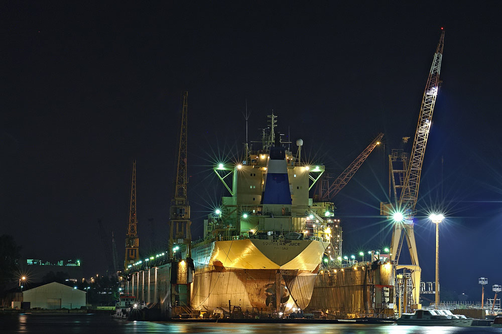 ...in der Nacht im Hafen (2)