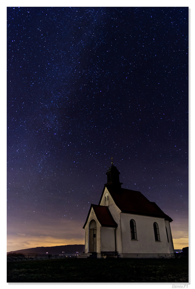 In der Nacht vor der "heiligen Nacht" am Haldenberg