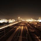 In der Nacht wird die Stadt in Farbe gehüllt