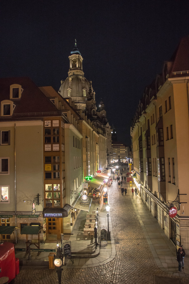 In der Nähe der Frauenkirche