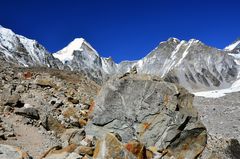 In der Nähe des Everest Base Camps (5360 m)