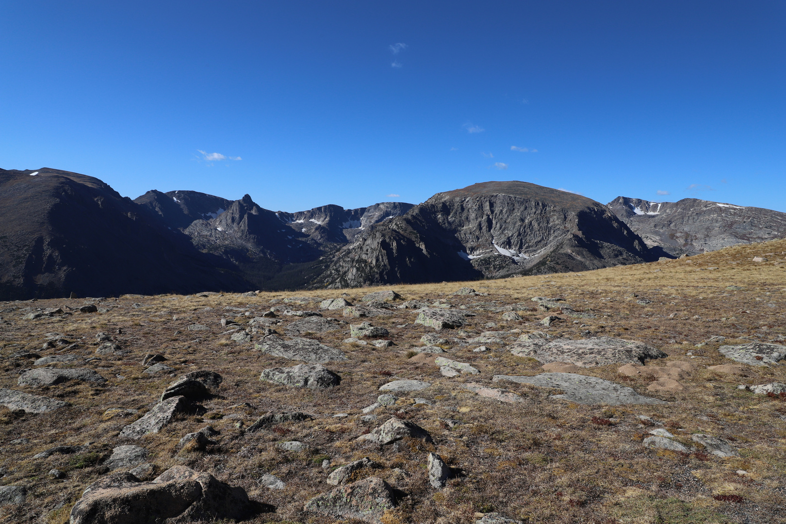 In der Nähe des höchsten Punktes der Trail Ridge Road...