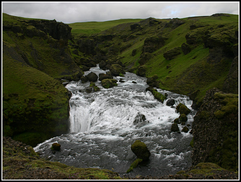 In der Nähe des Skogafoss