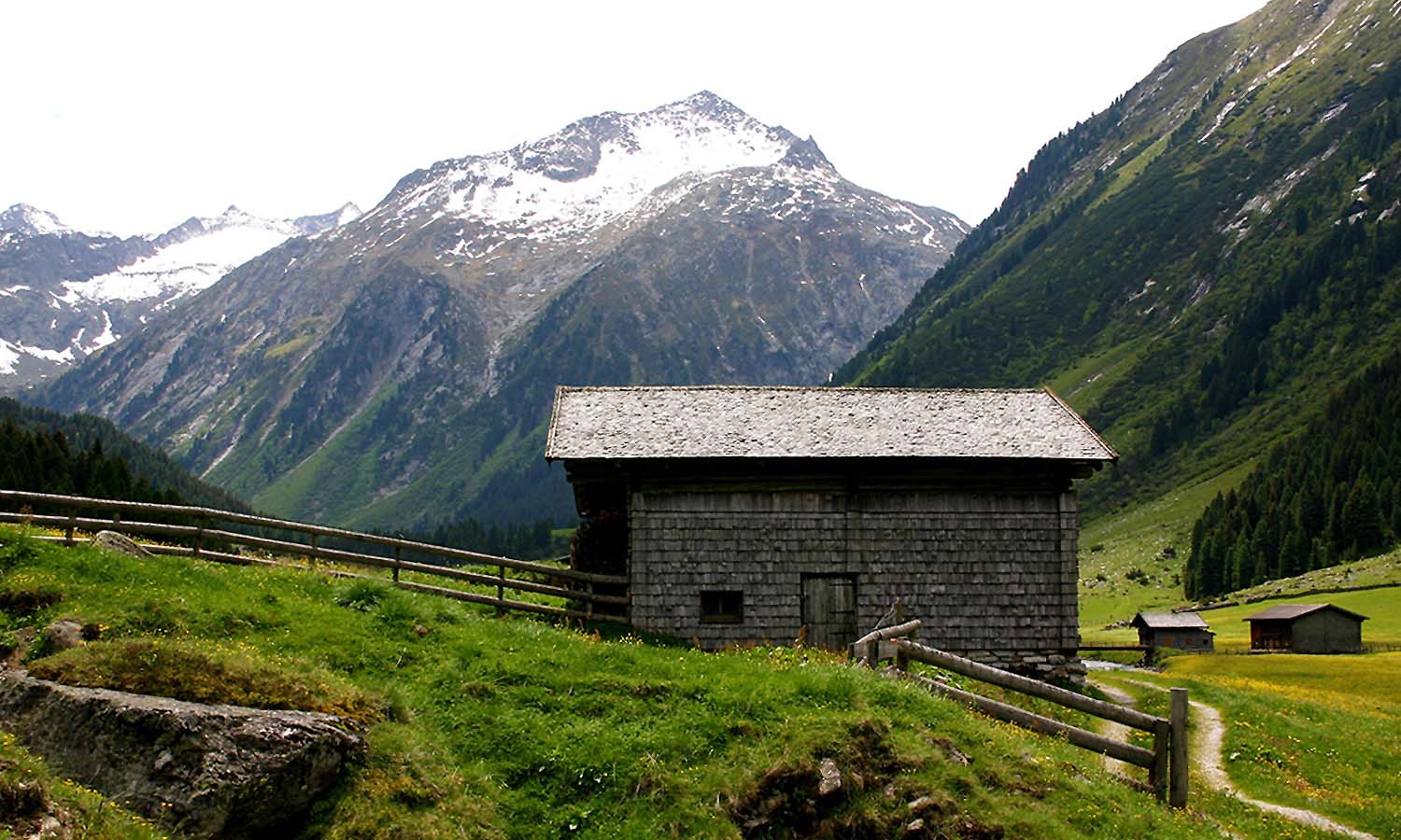 in der Nähe vom Krimmler Tauernhaus im Krimmler Achental