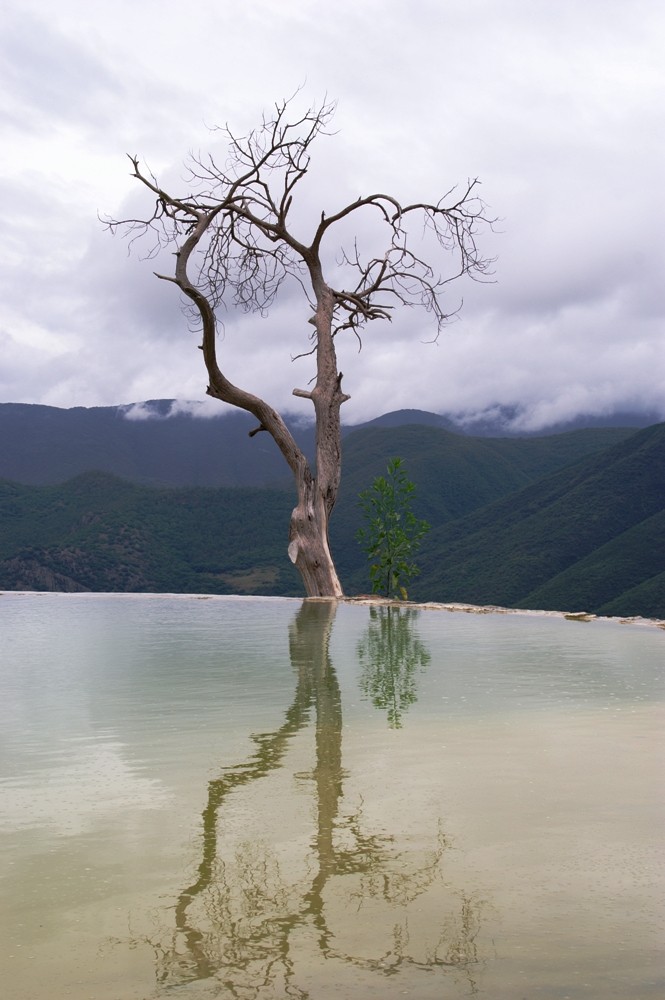 in der Nähe von Oaxaca bei dem "Wasser"fall