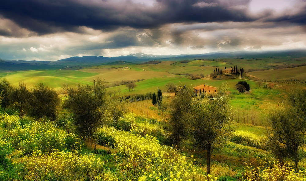 In der Nähe von Pienza Toskana