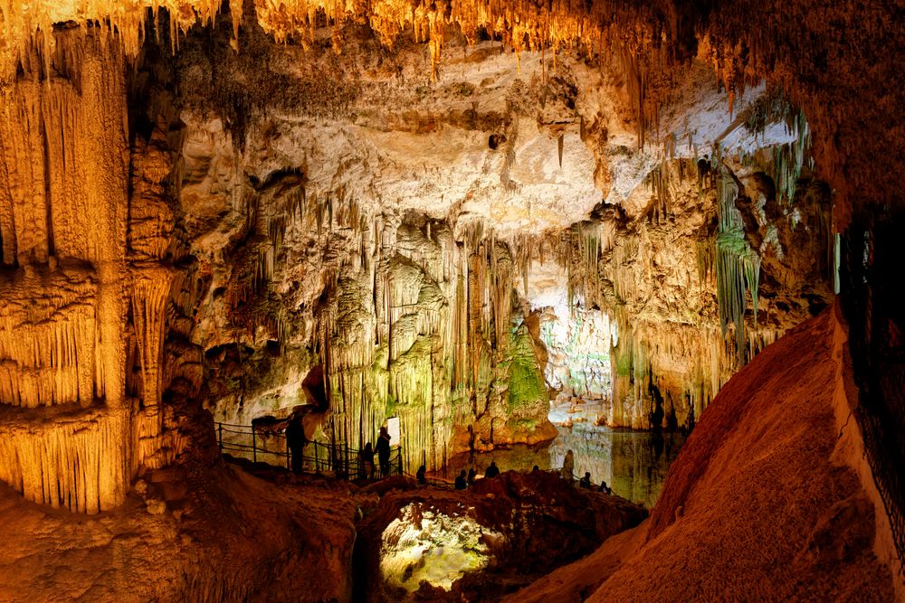 In der Neptun-Grotte