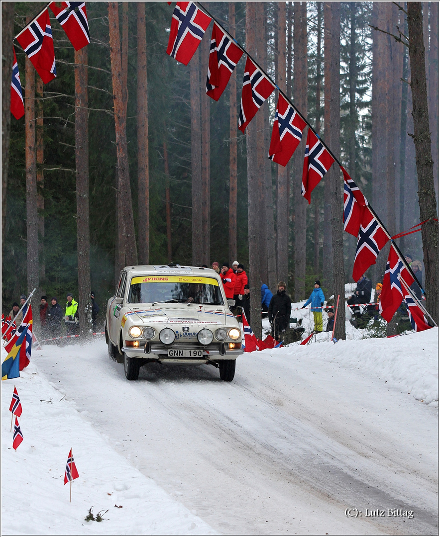 In der norwegischen Fan-Zone