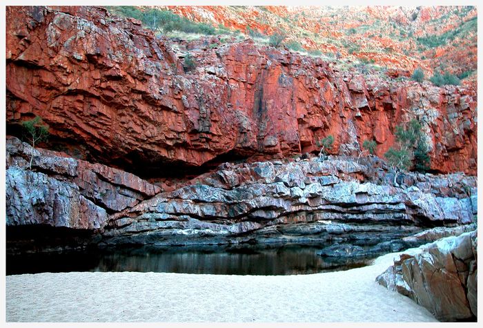 in der Ormiston Gorge