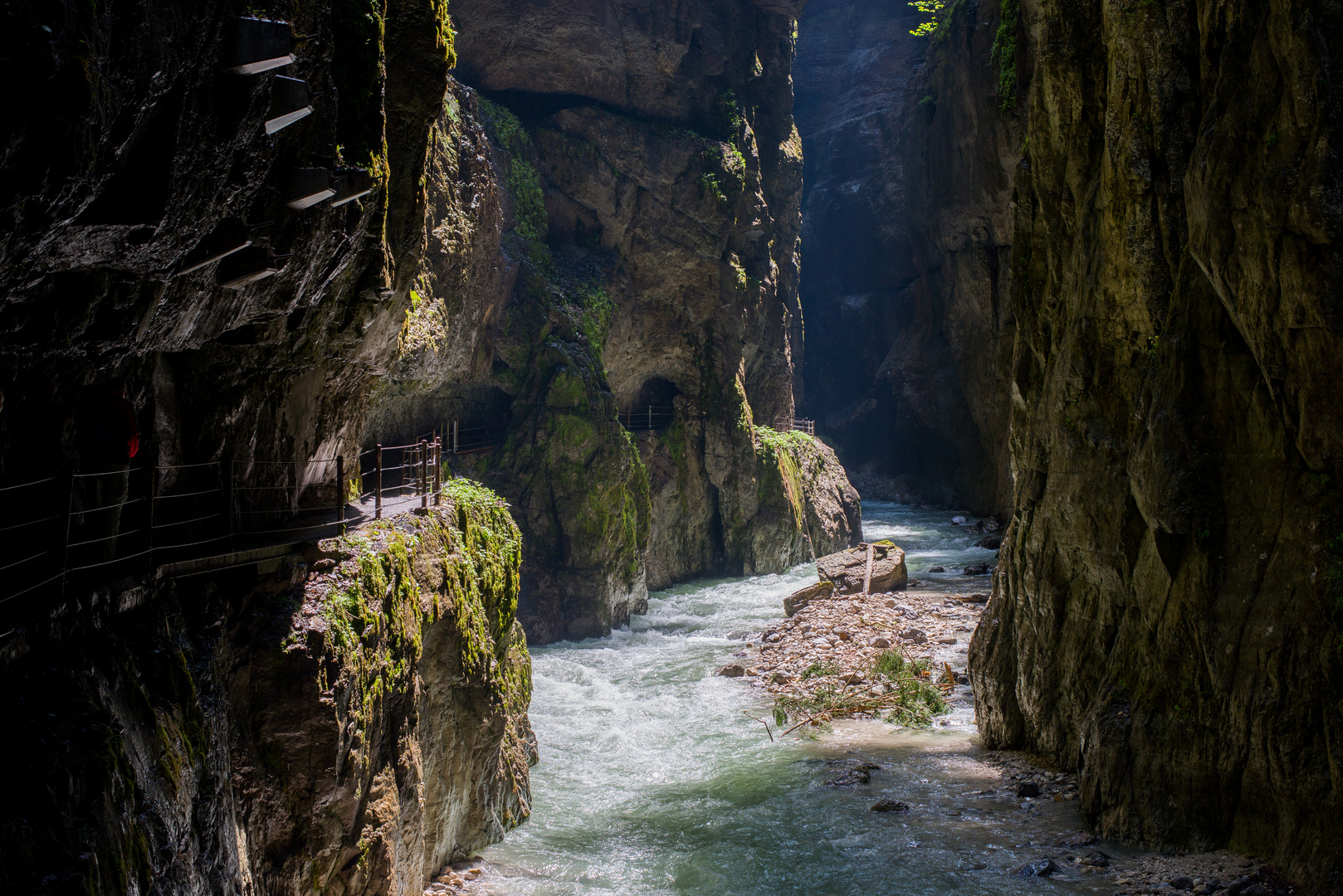 ... in der Partnachklamm