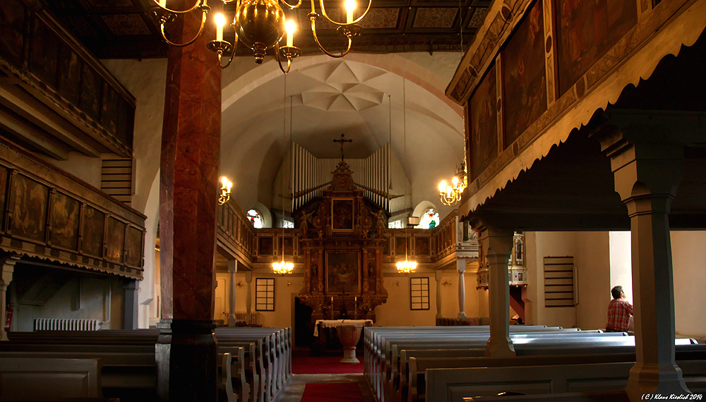 In der Peter-Pauls-Kirche in Sebnitz/Sa