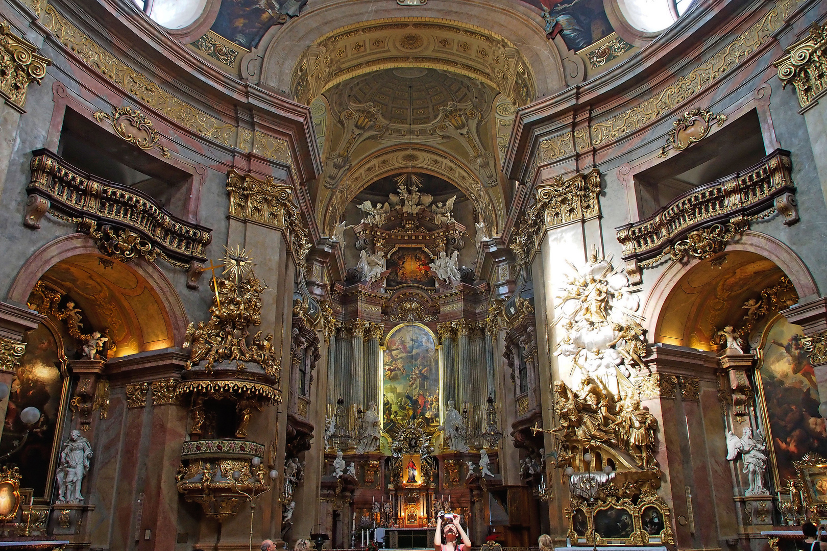 In der Peterskirche in Wien