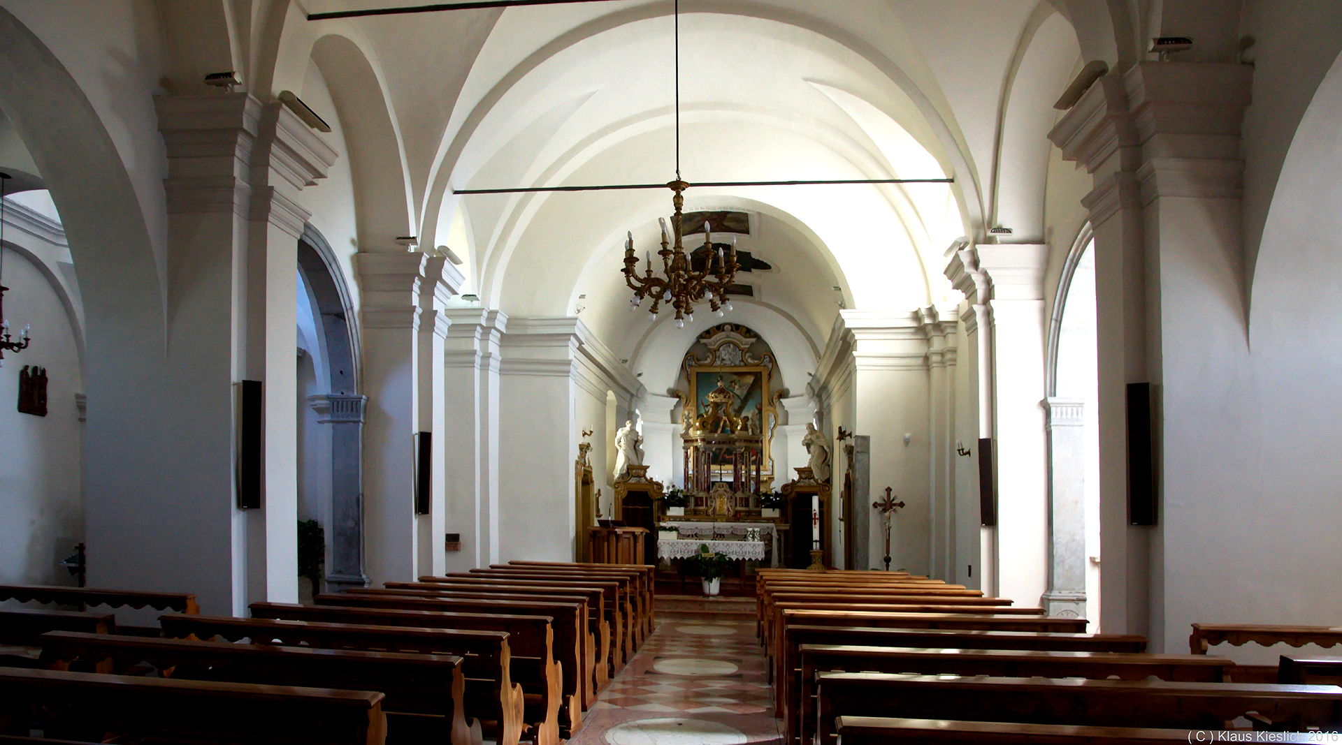 In der Pfarrkirche Chiesa St Andrea in Torbole