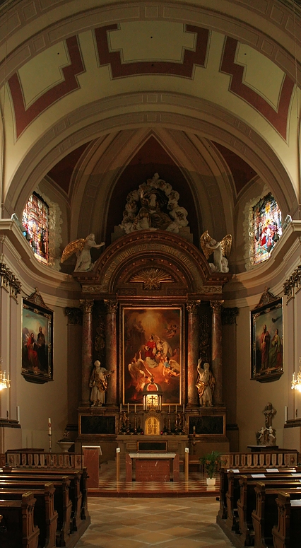 In der Pfarrkirche St. Laurenz am Schottenfeld