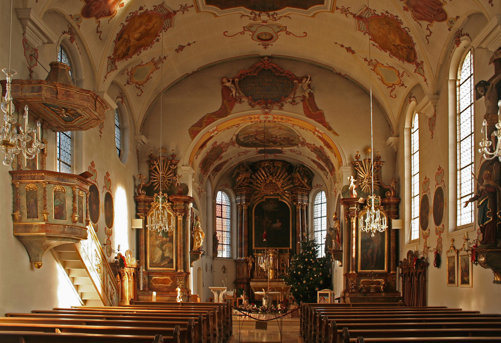 In der Pfarrkirche St. Nikolaus in Stadtbergen