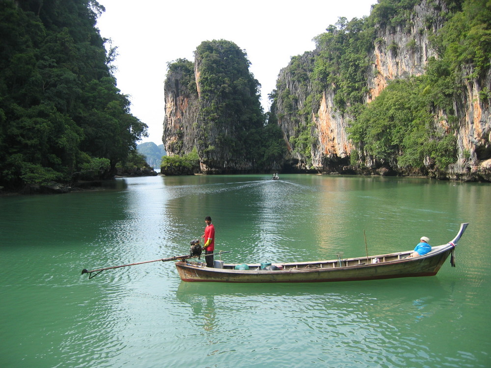 In der Phang Nga Bay, Süd-Thailand