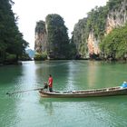 In der Phang Nga Bay, Süd-Thailand