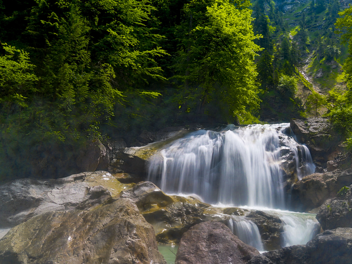 In der Pöllatschlucht bei Neuschwanstein