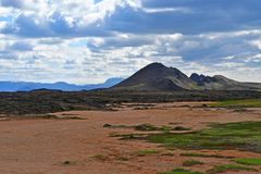 In der Region des Vulkans Leirhnjukur in Islands Nordosten