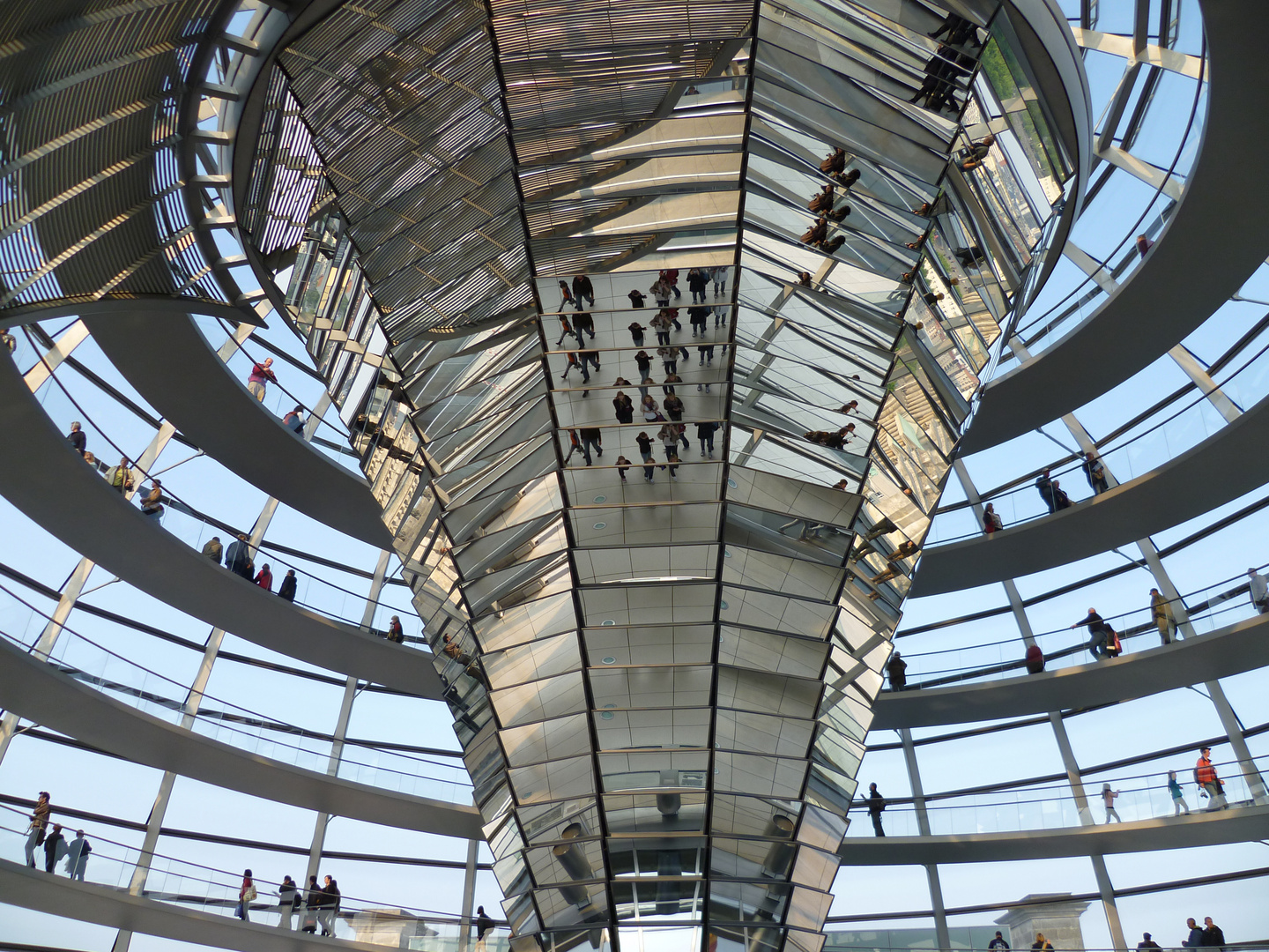 In der Reichstagkuppel