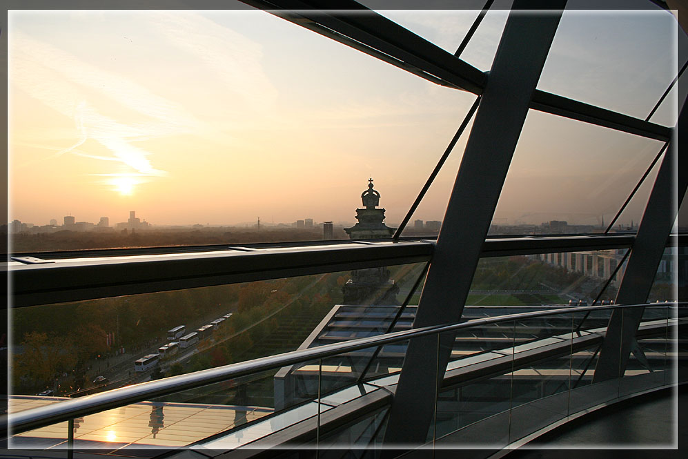 In der Reichstagskuppel