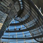 In der Reichstagskuppel