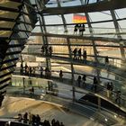 In der Reichstagskuppel