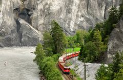 In der Rheinschlucht