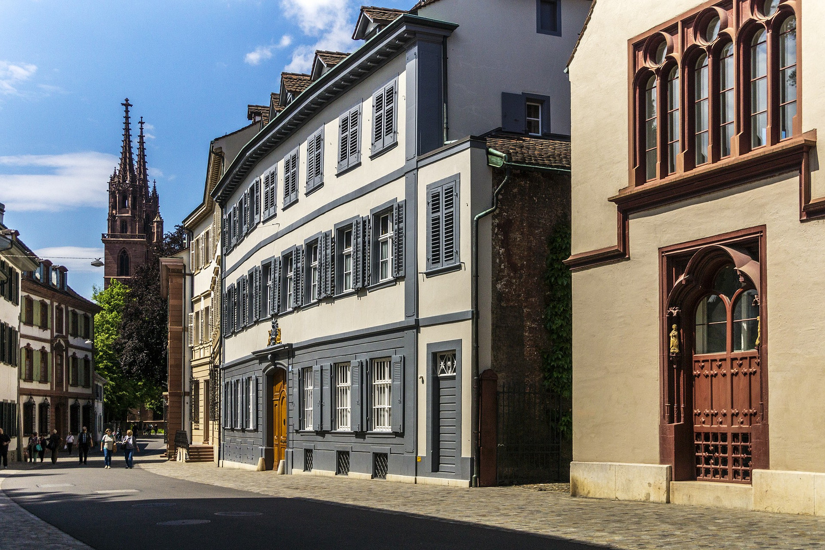 In der Rittergasse in Basel