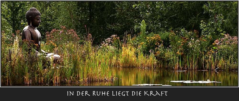 In der Ruhe liegt die Kraft