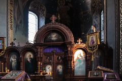 In der russischen Kapelle auf der Mathildenhöhe in Darmstadt