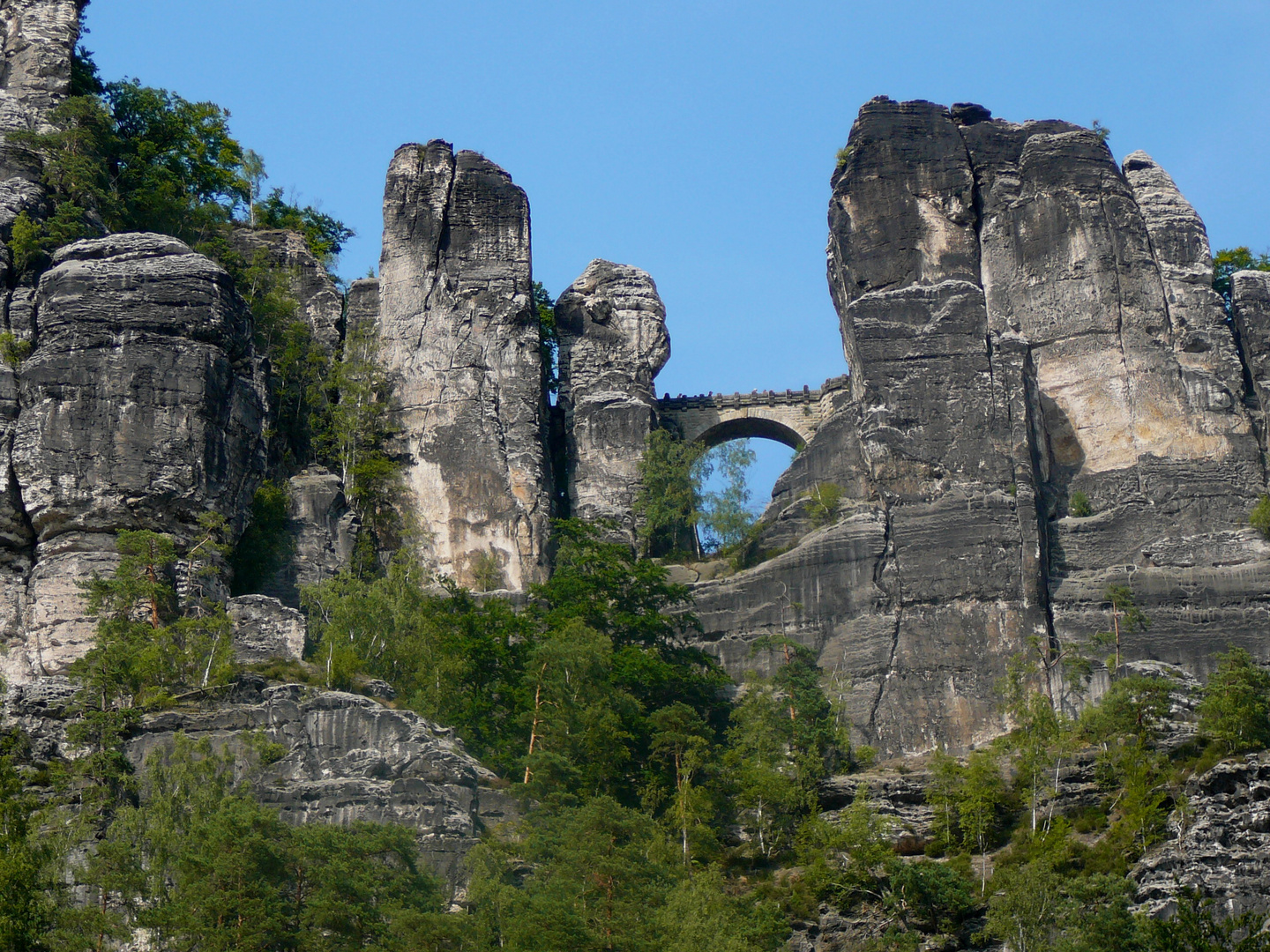 in der sächsischen Schweiz