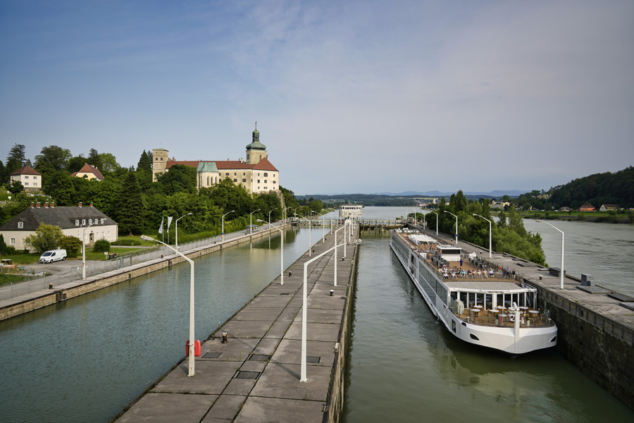 In der Schleuse