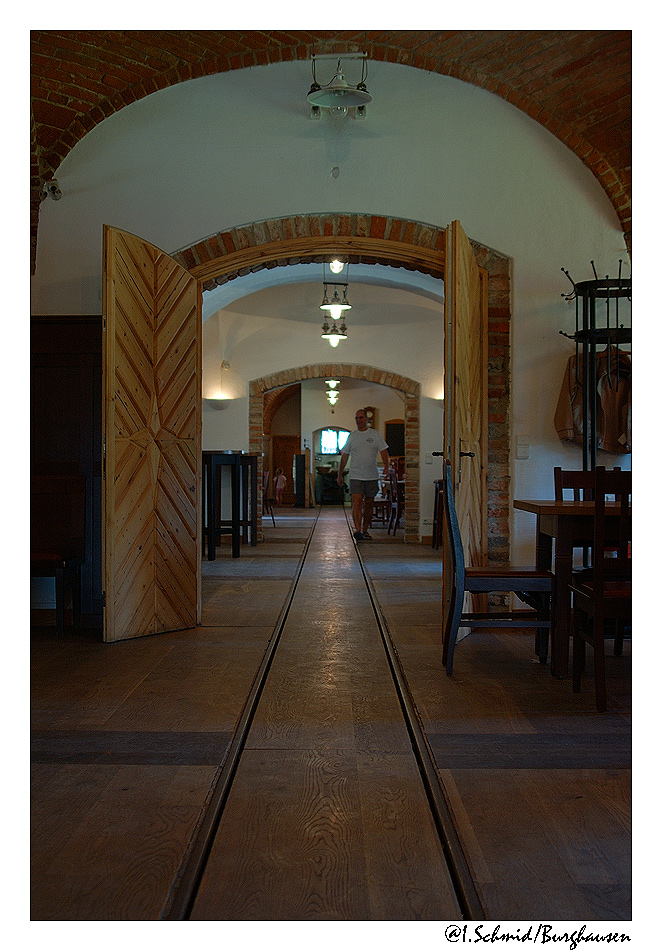 in der Schlossbrauerei Mariakirchen