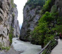 in der Schlucht