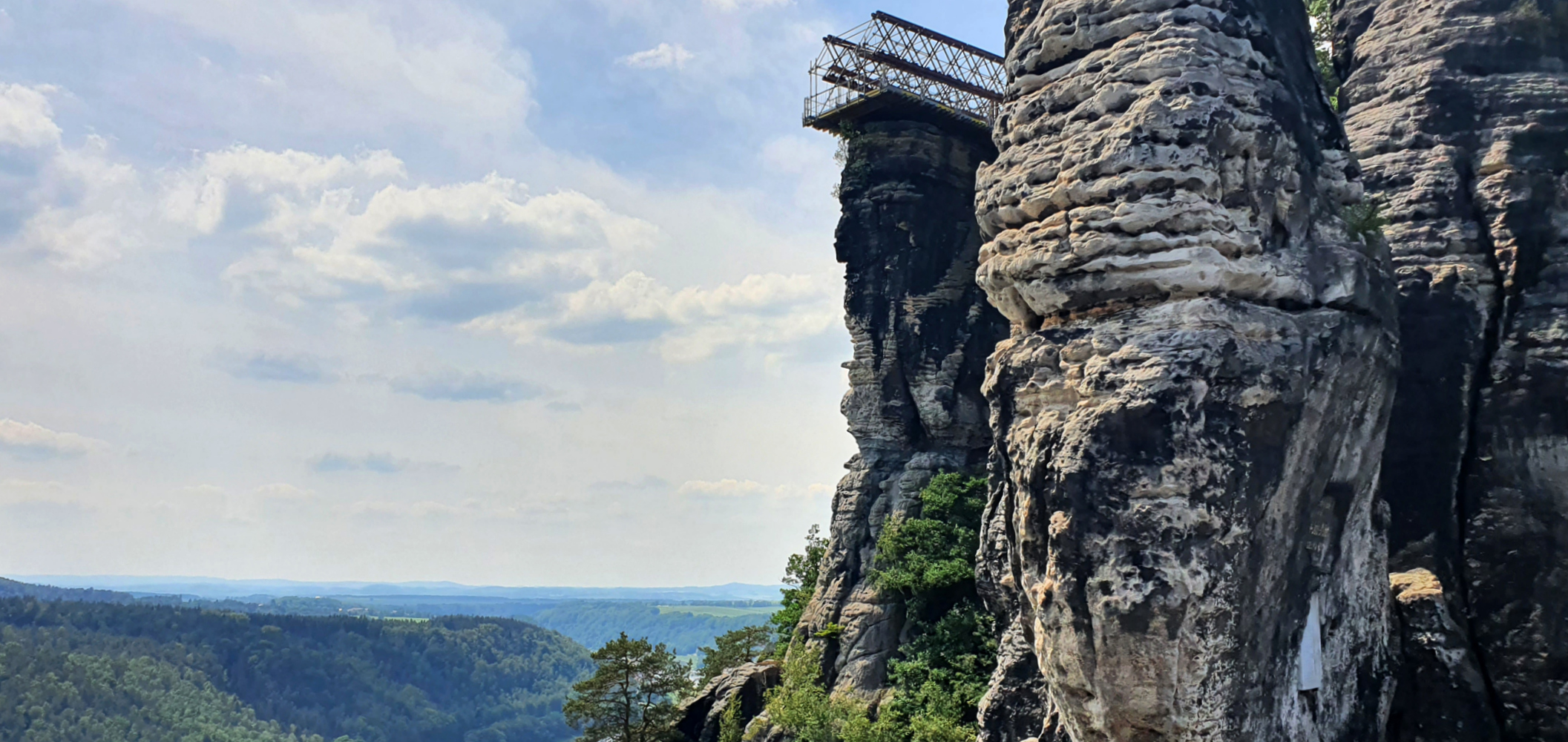 In der schönen Sächsischen Schweiz