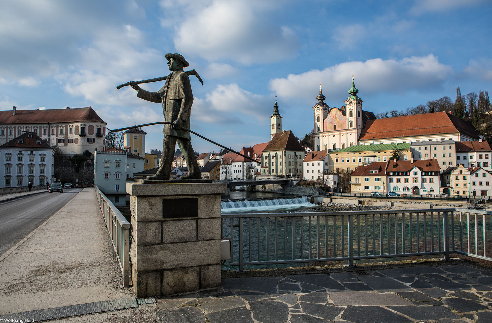 In der schönen Stadt Steyr: