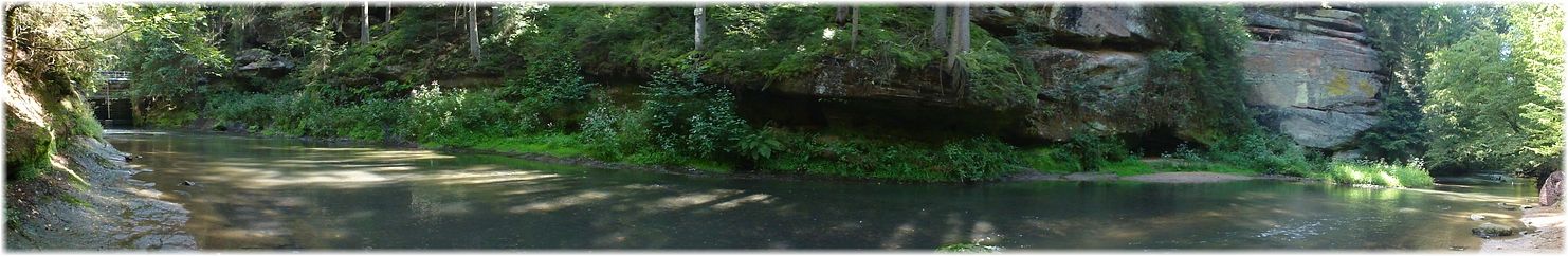 In der Schwarzachklamm