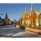 In der Shwedagon-Pagode...