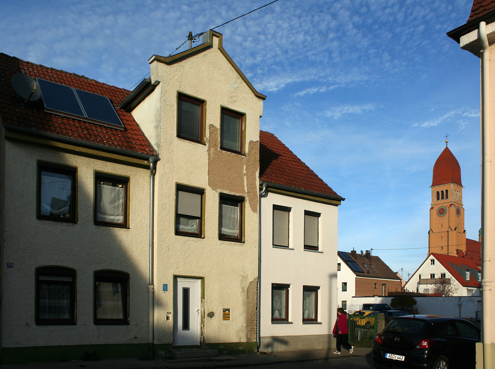 In der Sigmundstraße in Pfersee