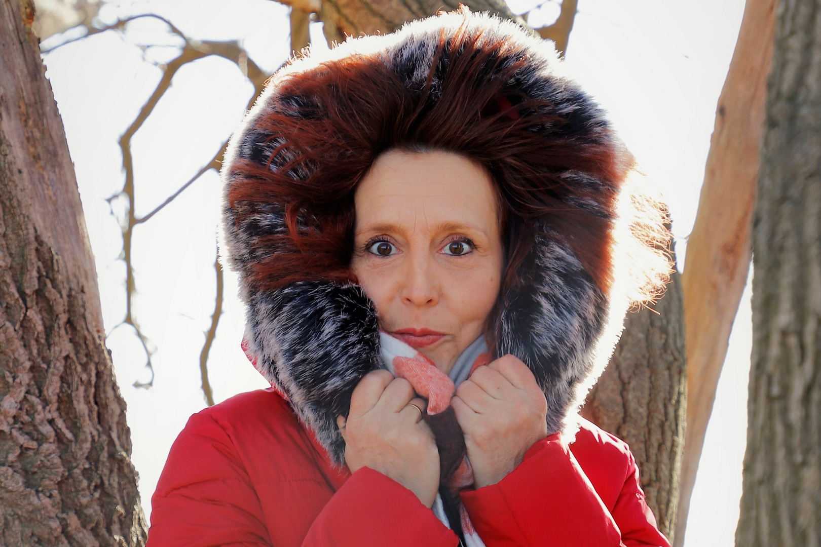 In der Sonne aber kalt Foto &amp; Bild | natur, portrait, menschen Bilder ...
