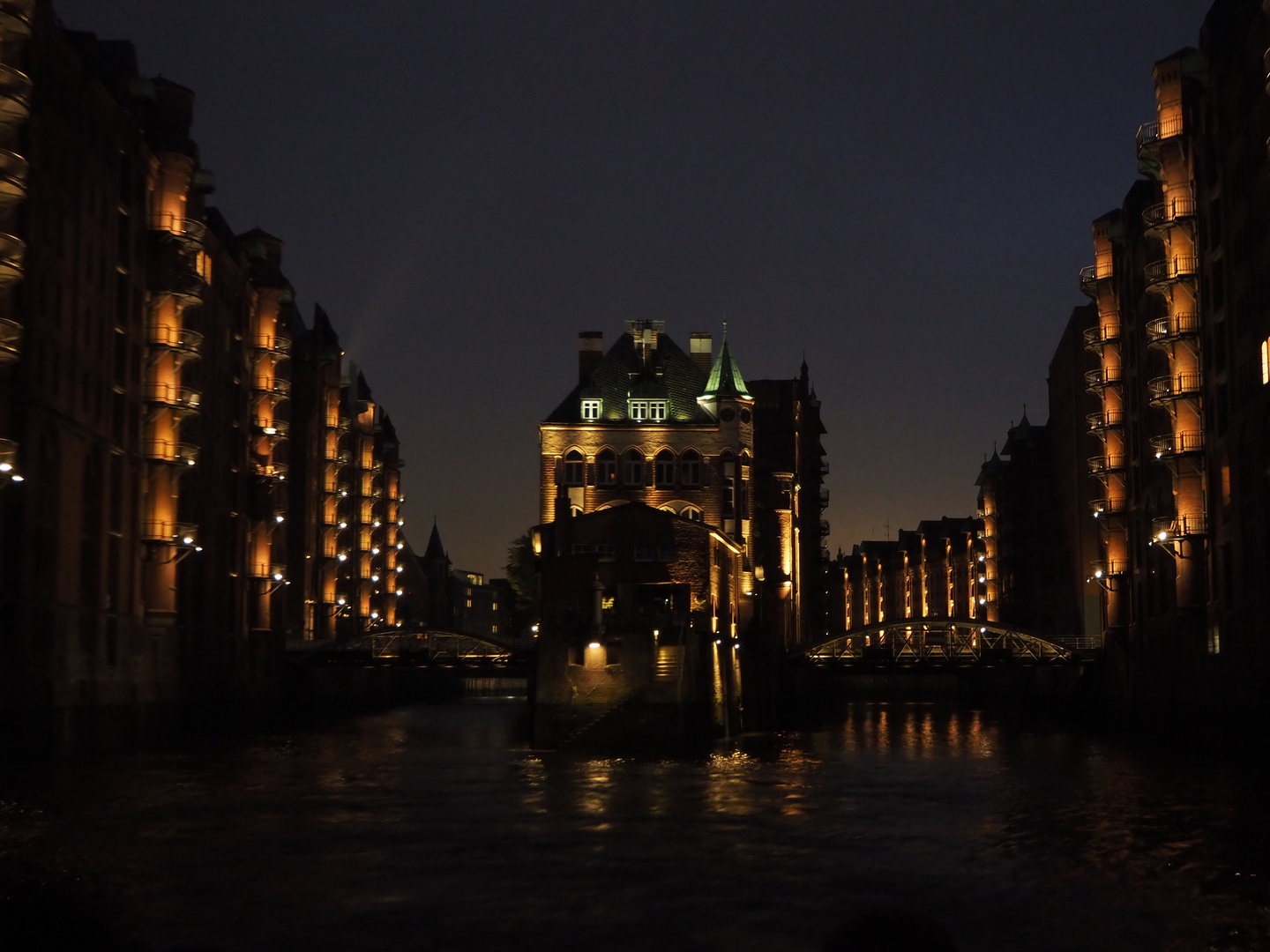 In der Speicherstadt