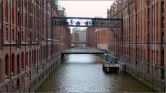 In der Speicherstadt ...