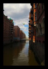 in der Speicherstadt